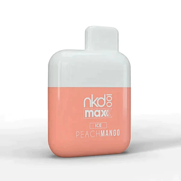 Naked 100 Max Ice Peach Mango Flavor - Disposable Vape