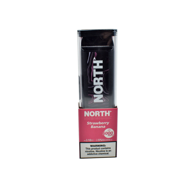 North 5000 Strawberry Banana Flavor - Disposable Vape