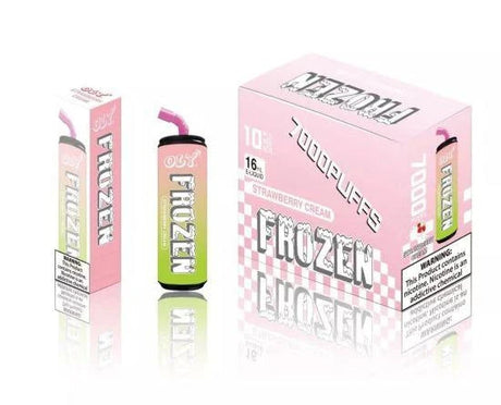 Oly Frozen 7000 Strawberry Cream Flavor - Disposable Vape
