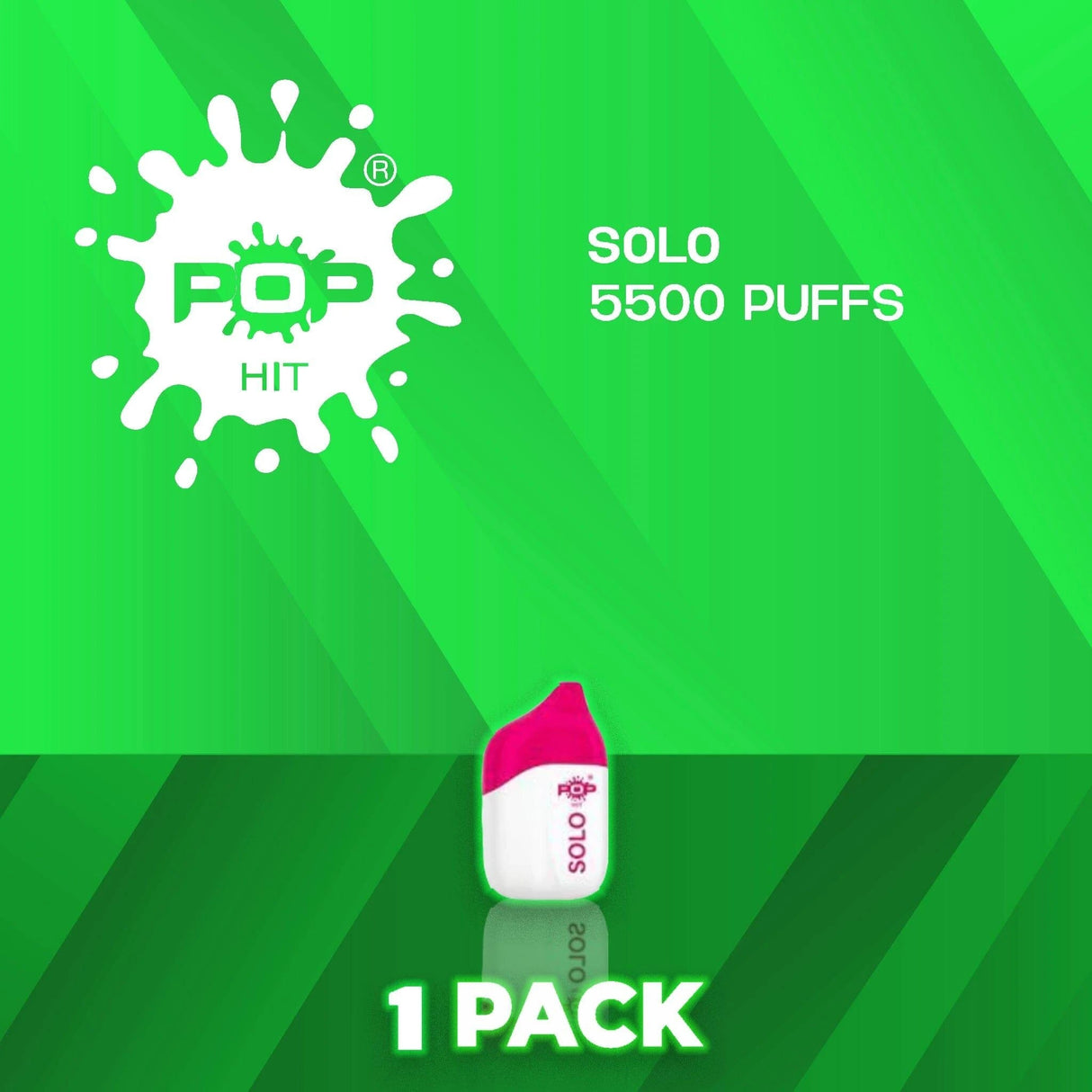 POP HIT SOLO Flavor - Disposable Vape