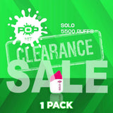 POP HIT SOLO Flavor - Disposable Vape