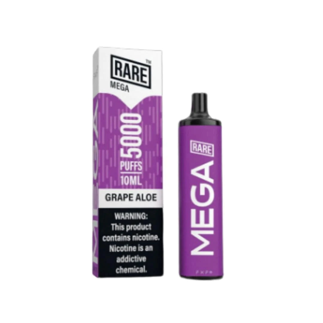 Rare Mega Grape Aloe Flavor - Disposable Vape
