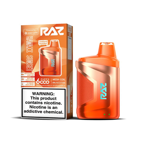 Raz CA6000 Disposable Vape – Smokers World