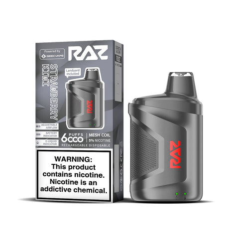 Raz CA6000 Strawberry Kiwi Flavor - Disposable Vape