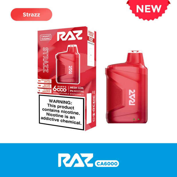 raz ca6000 flavors Raz CA6000 Flavors – Smokers World