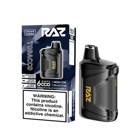 Raz CA6000 Tobacco Flavor - Disposable Vape