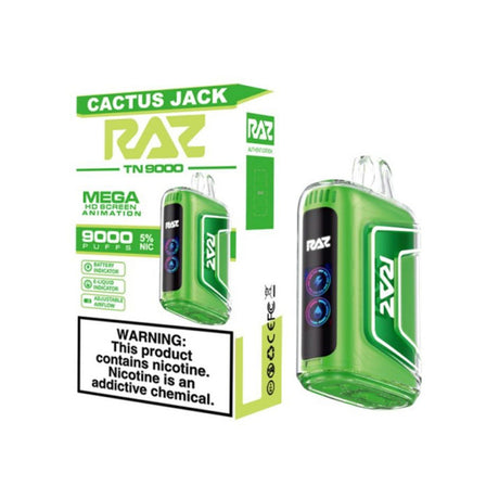 Raz TN9000 Cactus Jack Flavor - Disposable Vape
