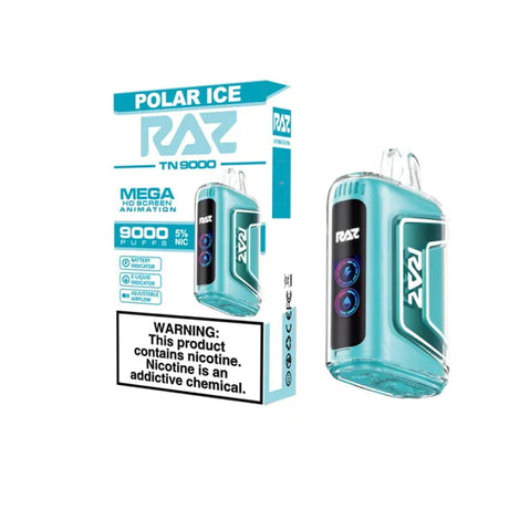 Raz TN9000 Polar Ice Flavor - Disposable Vape
