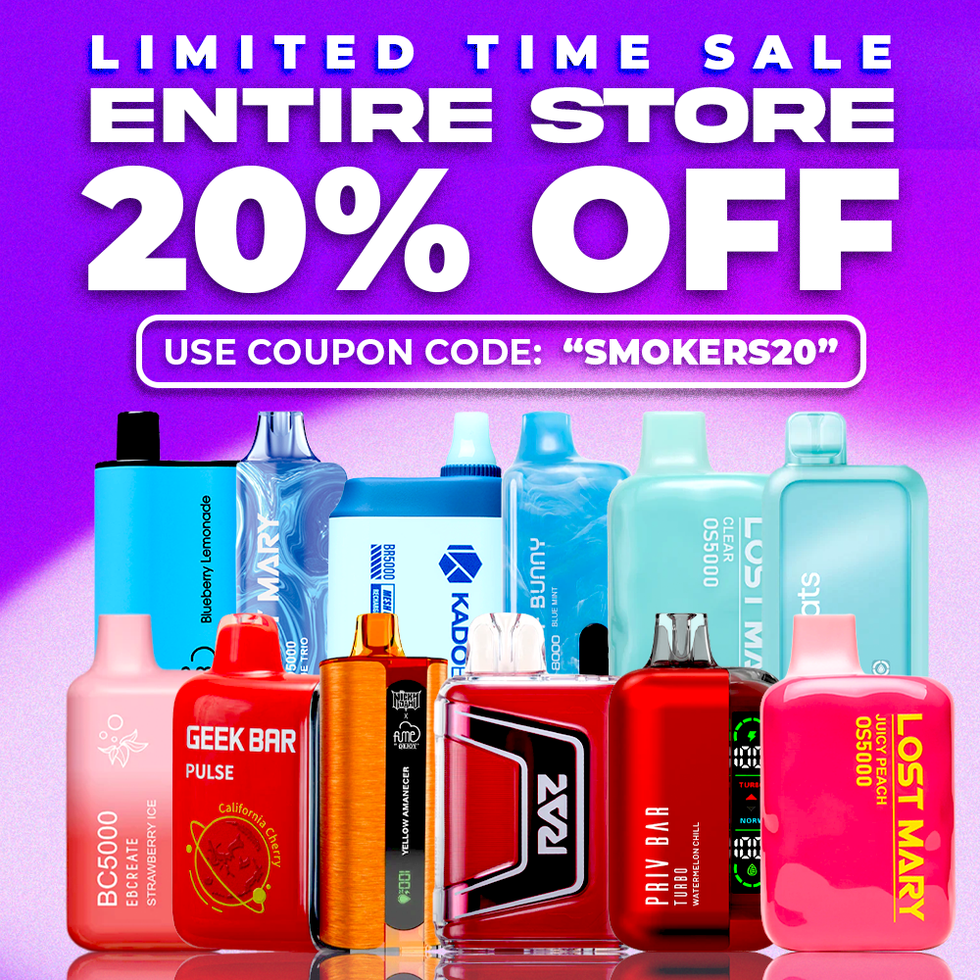 Smokers World Shop Our Online Vape Shop Disposable Vapes