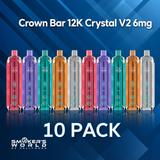 Crown Bar 12K Crystal V2 6mg - 10 Pack