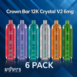 Crown Bar 12K Crystal V2 6mg - 6 Pack