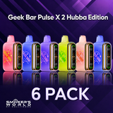 Smoker's World Geek Bar Pulse X 2 Hubba Edition - 6 Pack