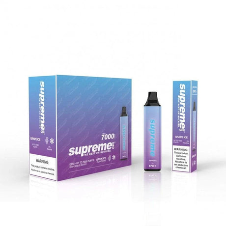 Supreme Epic Plus Grape Ice Flavor - Disposable Vape