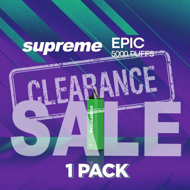 Supreme Epic Flavor - Disposable Vape