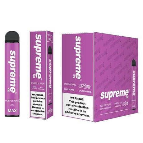 Supreme Max Purple Rain Flavor - Disposable Vape