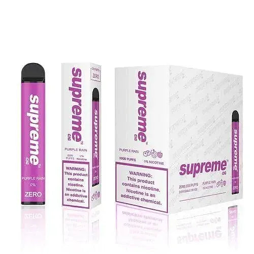 Supreme Zero Disposable Vape Device - 1 Pack Smokers World Supreme Zero Disposable Vape Device - 1 Pack Smokers World