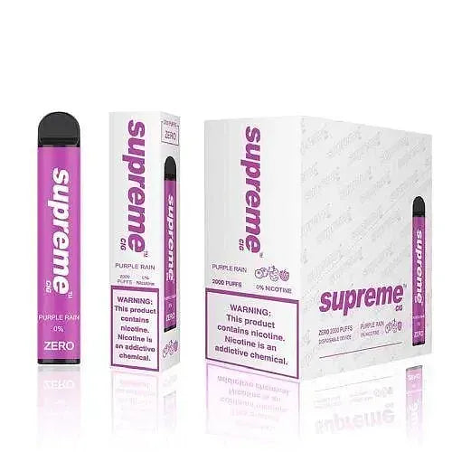 Supreme Zero Purple Rain Flavor - Disposable Vape