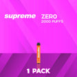 Supreme Zero Flavor - Disposable Vape