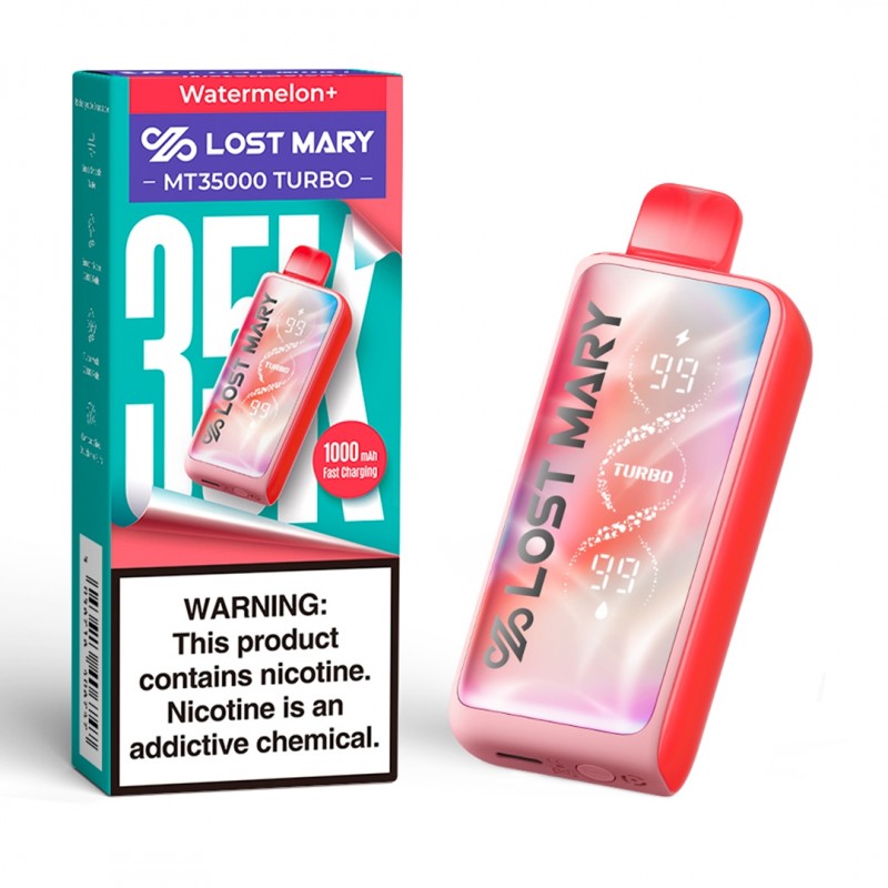 what flavor is scary berry lost mary Watermelon+ Lost Mary MT35000 Turbo Vape
