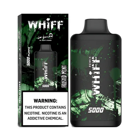 Whiff Remix Frosted Mint Flavor - Disposable Vape