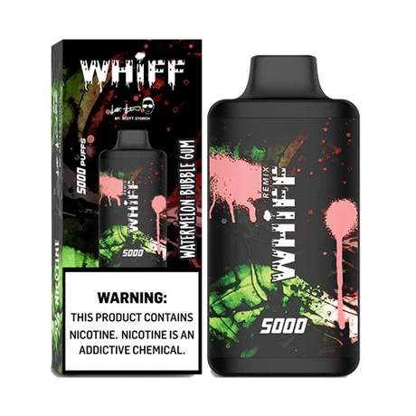 Whiff Remix Watermelon Bubble Gum Flavor - Disposable Vape