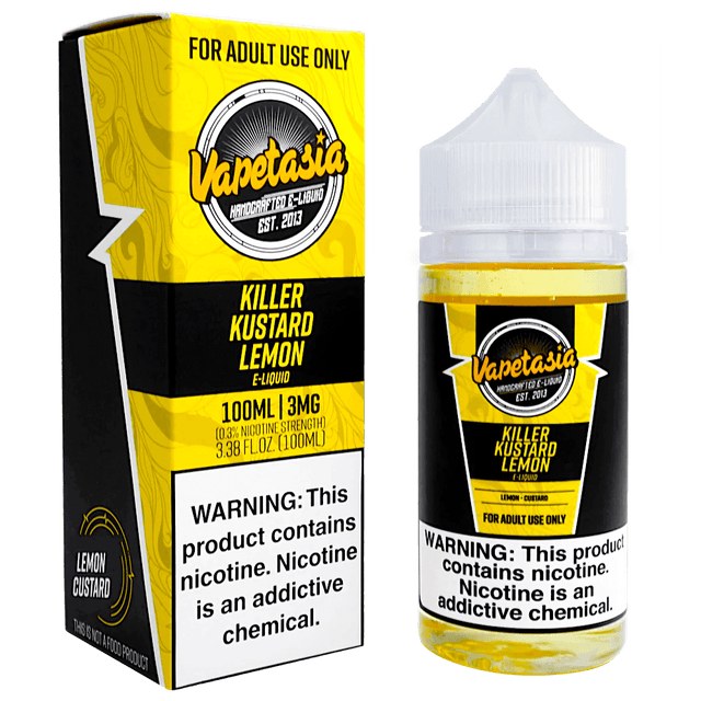 KILLER KUSTARD LEMON - VAPETASIA - 100ML