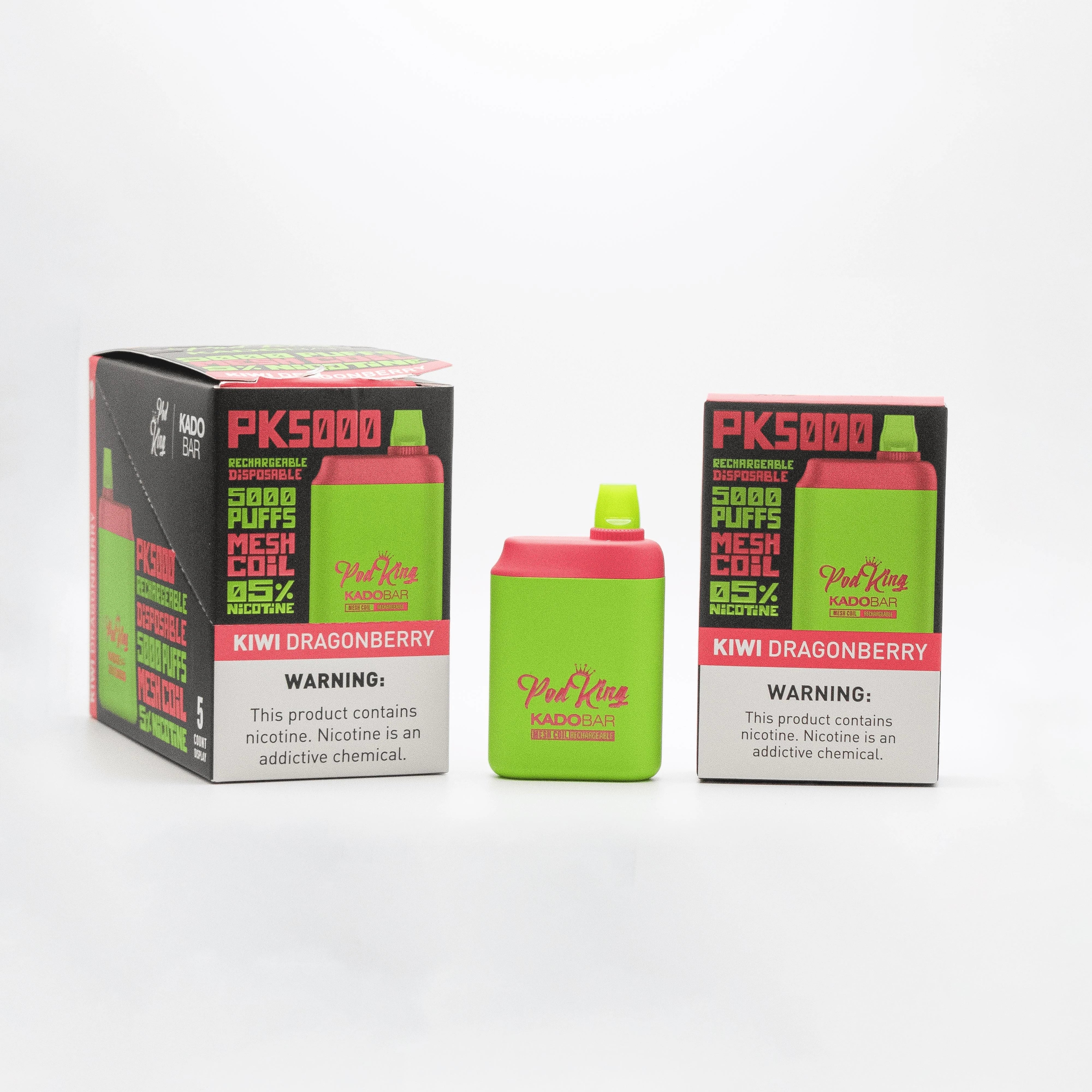 Pod King x Kado Bar PK5000 Disposable Vape - 3 Pack