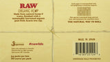 Raw Classic 1.25 1 1/4 Size Rolling Papers Full - Box of 24 Pack