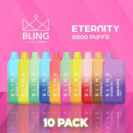 Bling Eternity 8500 Puffs Disposable Vape - 10 Pack-