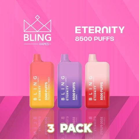 Bling Eternity 8500 Puffs Disposable Vape - 3 Pack-