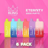 Bling Eternity 8500 Puffs Disposable Vape - 6 Pack-