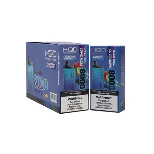 HQD Cuvie Mars Disposable Vape - 6 Pack