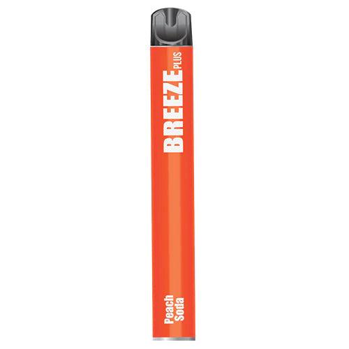 10 Pack Breeze Plus Disposable Vape Device 800 Puffs - Peach Soda