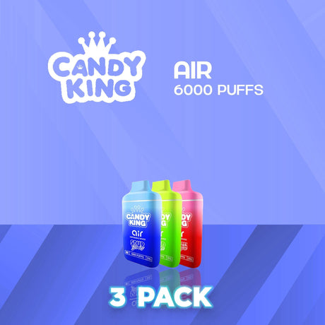 Candy King Air Disposable Vape 6000 Puffs - 3 Pack