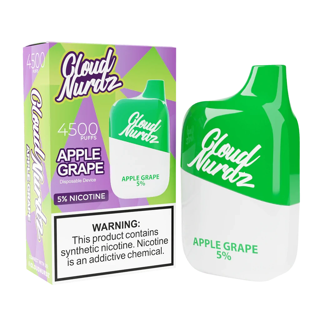 Cloud Nurdz 4500 Puffs Disposable Vape - 6 Pack