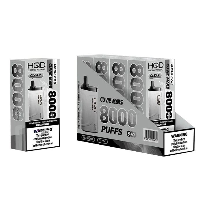 HQD Cuvie Mars Disposable Vape - 6 Pack