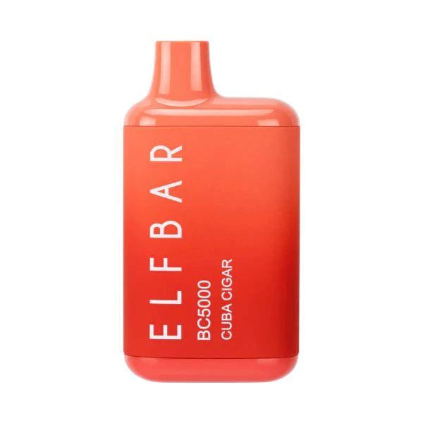 Elf Bar BC5000 Zero Nicotine Disposable Vape 5000 Puffs - 10 Pack