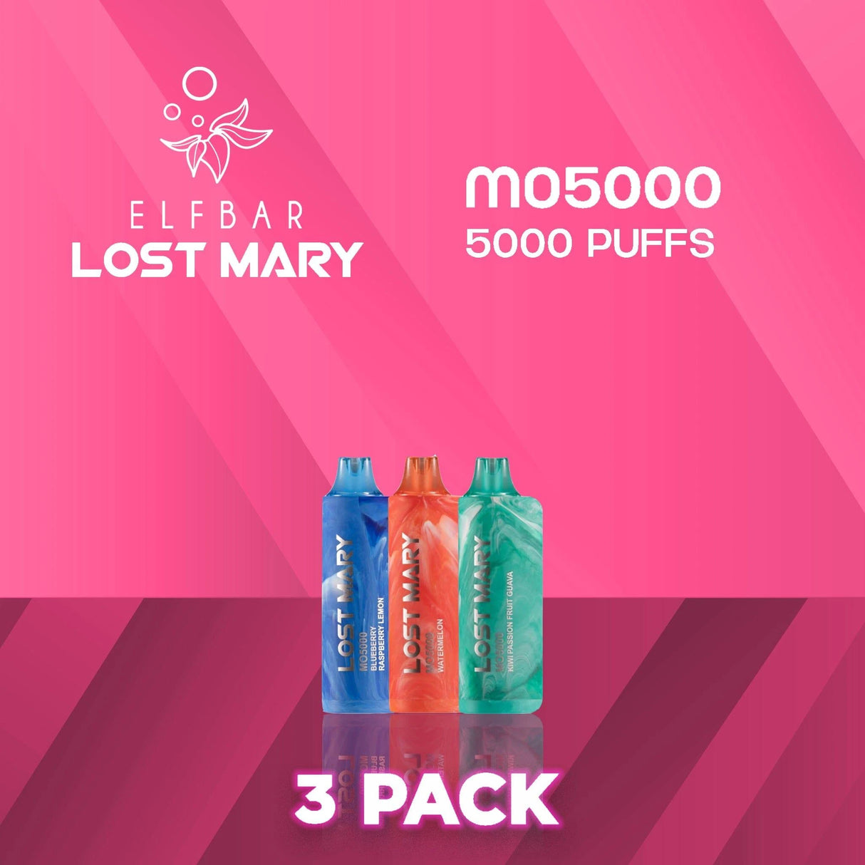 Lost Mary MO5000 - (3 Pack)-