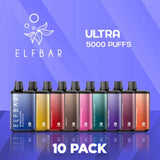EB BC5000 Ultra Disposable Vape - 10 Pack-