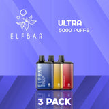 EB BC5000 Ultra Disposable Vape - 3 Pack-