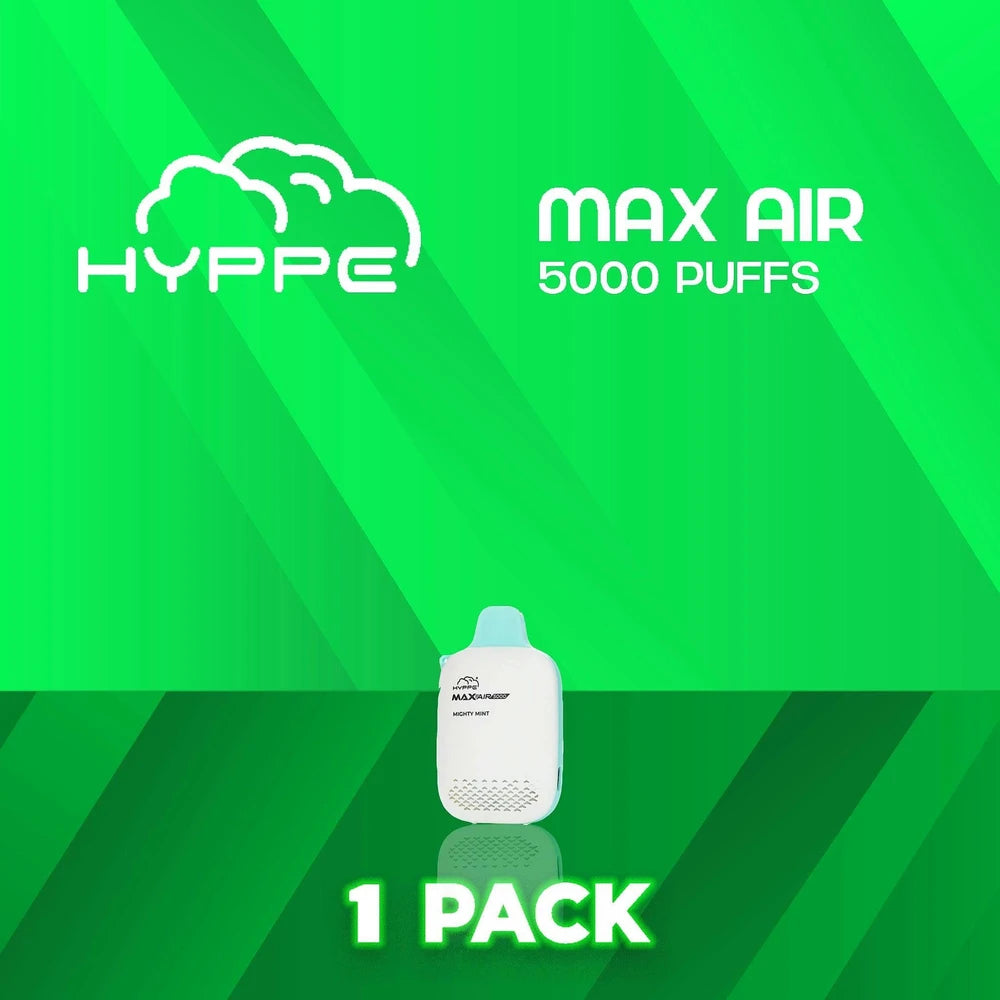 Hyppe Max Air Disposable Vape 5000 Puffs - 1 Pack