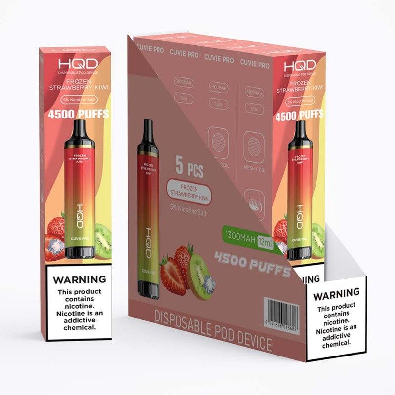 HQD Cuvie Pro 4500 Puff Disposable Vape - 3 Pack