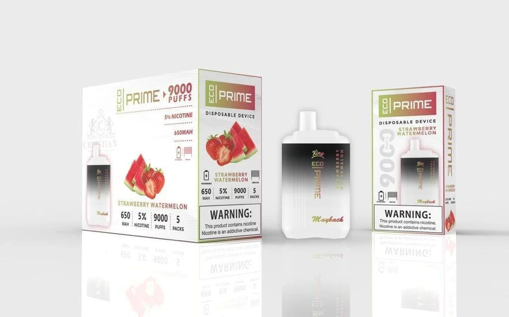 Eco Prime 9000 Puffs Disposable Vape - 6 Pack