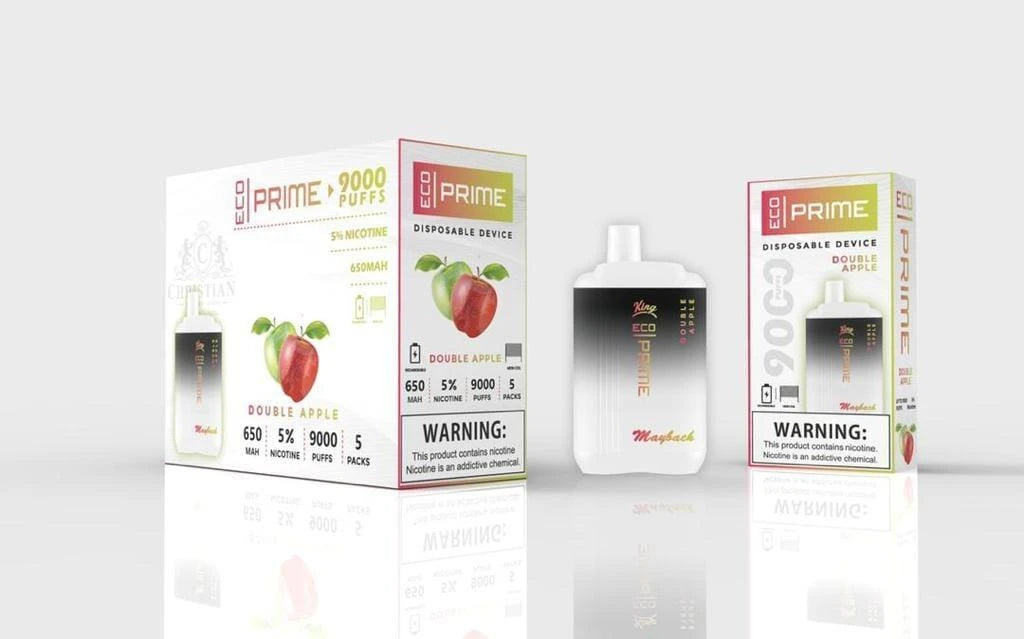 Eco Prime 9000 Puffs Disposable Vape - 6 Pack