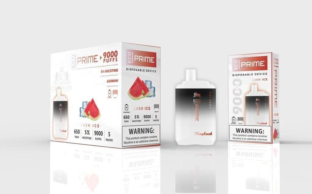 Eco Prime 9000 Puffs Disposable Vape - 6 Pack