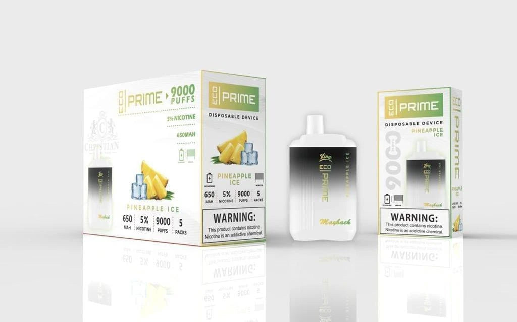Eco Prime 9000 Puffs Disposable Vape - 6 Pack
