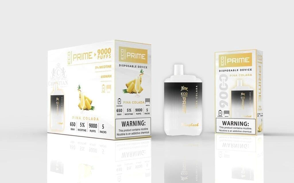Eco Prime 9000 Puffs Disposable Vape - 6 Pack