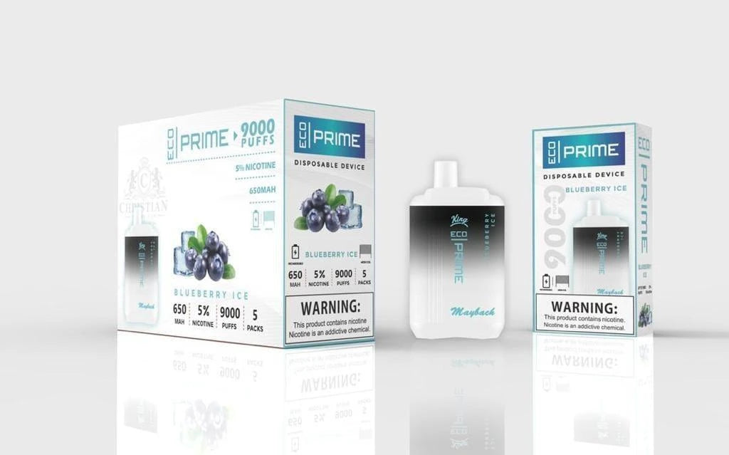 Eco Prime 9000 Puffs Disposable Vape - 6 Pack