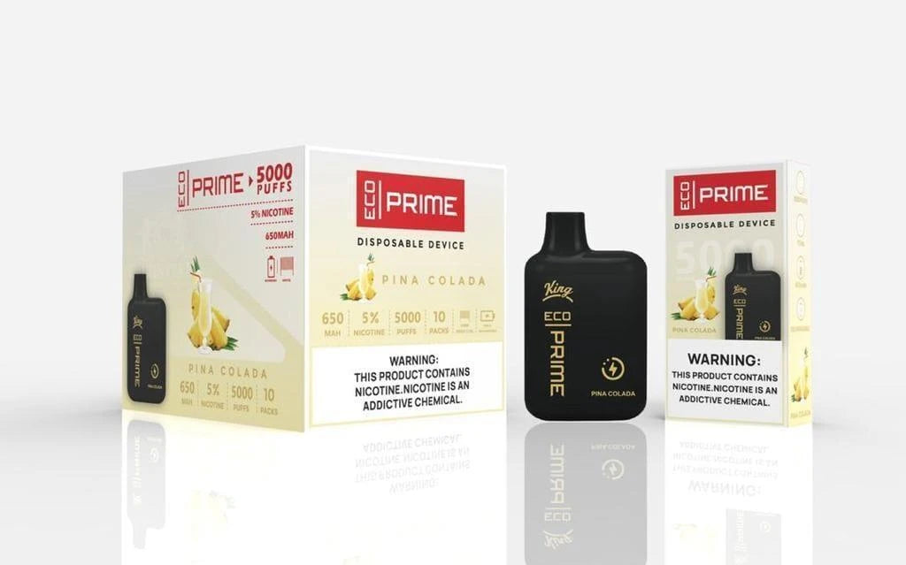 Eco Prime 5000 Puffs Disposable Vape - 10 Pack