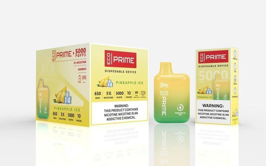 Eco Prime 5000 Puffs Disposable Vape - 10 Pack